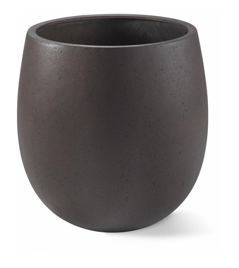 Grigio plantenbak Balloon S roestig metaal betonlook