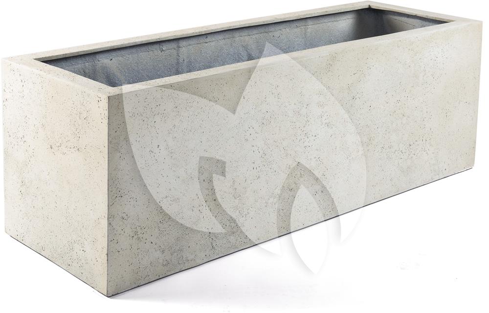 Luca Lifestyle Grigio Box XL antiek wit betonlook | Tuinexpress.nl