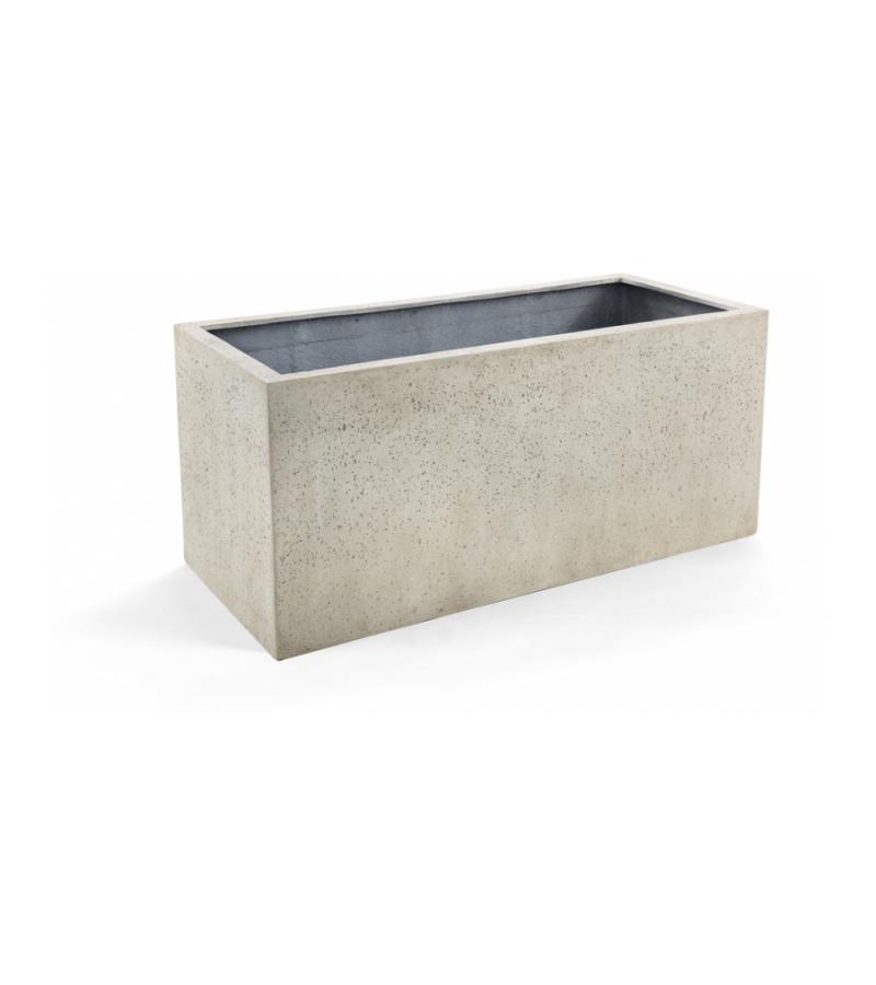 Grigio plantenbak Box XS antiek wit betonlook