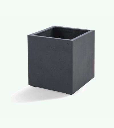 Grigio plantenbak Cube S lood betonlook
