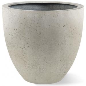 Afbeelding Grigio plantenbak Egg Pot S antiek wit betonlook door Tuinexpress.nl