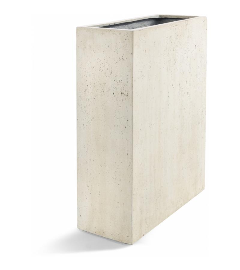 Grigio plantenbak High Box L antiek wit betonlook