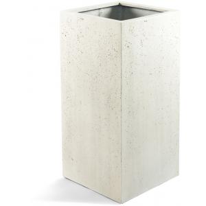 Grigio plantenbak High Cube M antiek wit betonlook