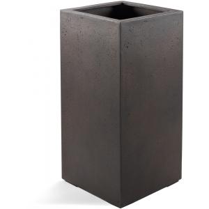 Grigio plantenbak High Cube M roestig metaal betonlook