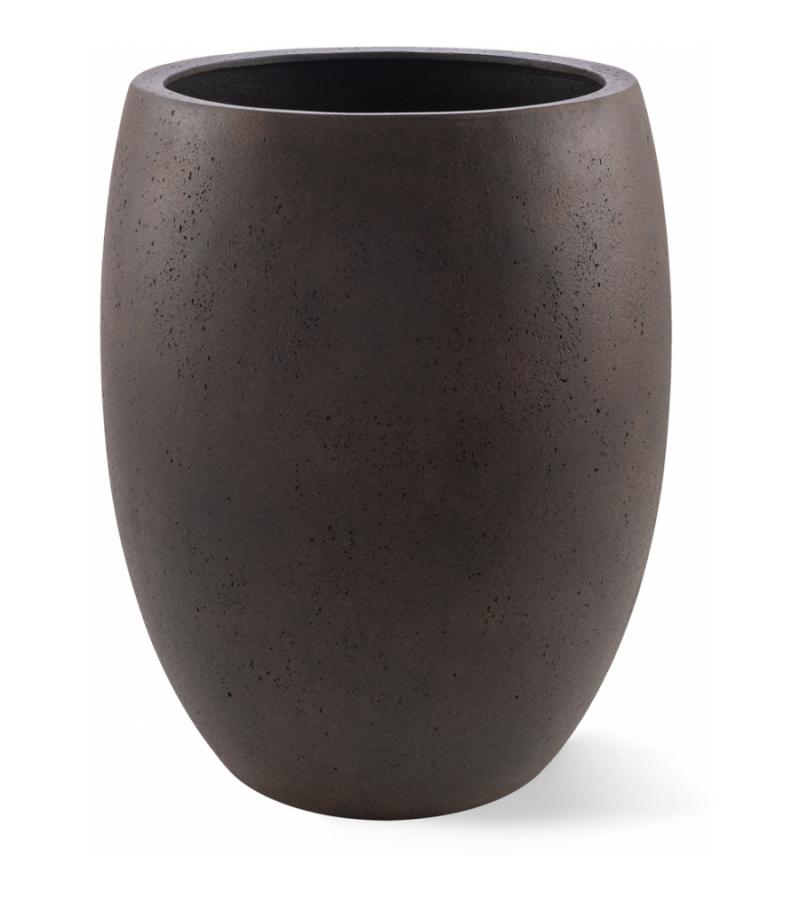 Grigio plantenbak Tall Balloon M roestig metaal betonlook