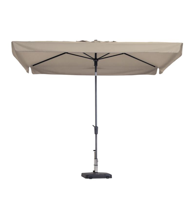 Madison parasol Delos Luxe rechthoek 300x200 cm ecru