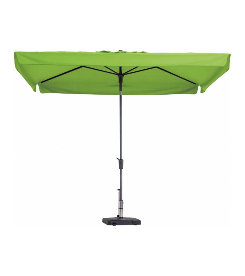 Madison parasol Delos Luxe rechthoek 300x200 cm lime