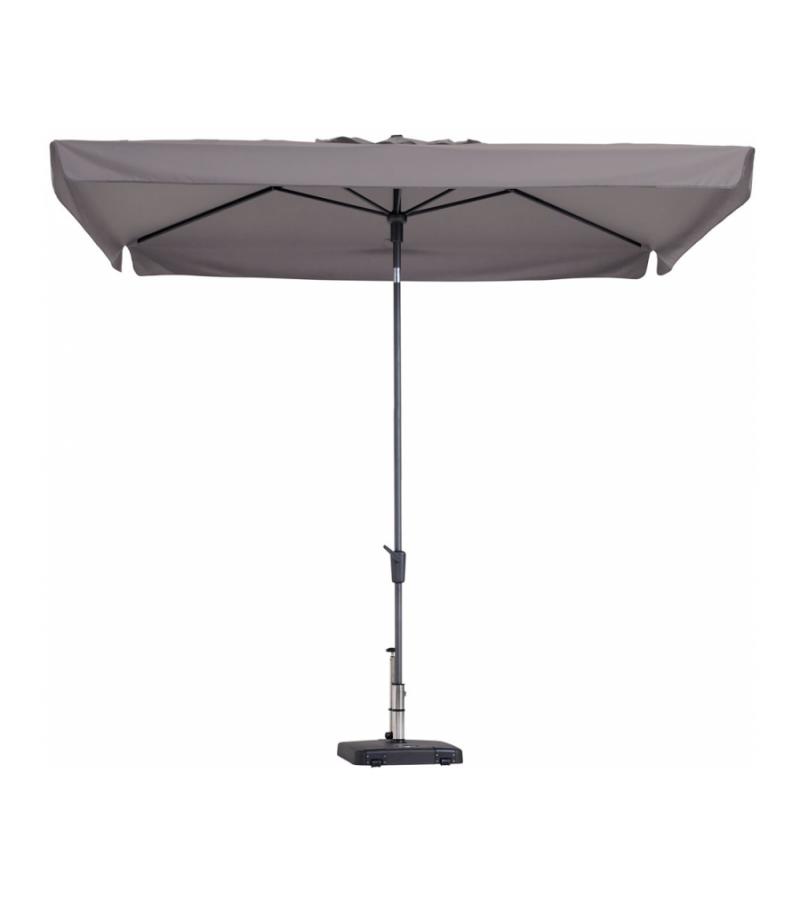 Madison parasol Delos Luxe rechthoek 300x200 cm taupe