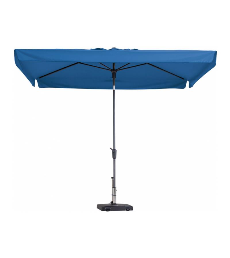 Madison parasol Delos Luxe rechthoek 300x200 cm turquoise
