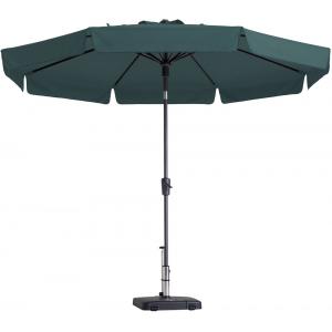 Afbeelding Madison parasol Flores rond 300 cm groen door Tuinexpress.nl