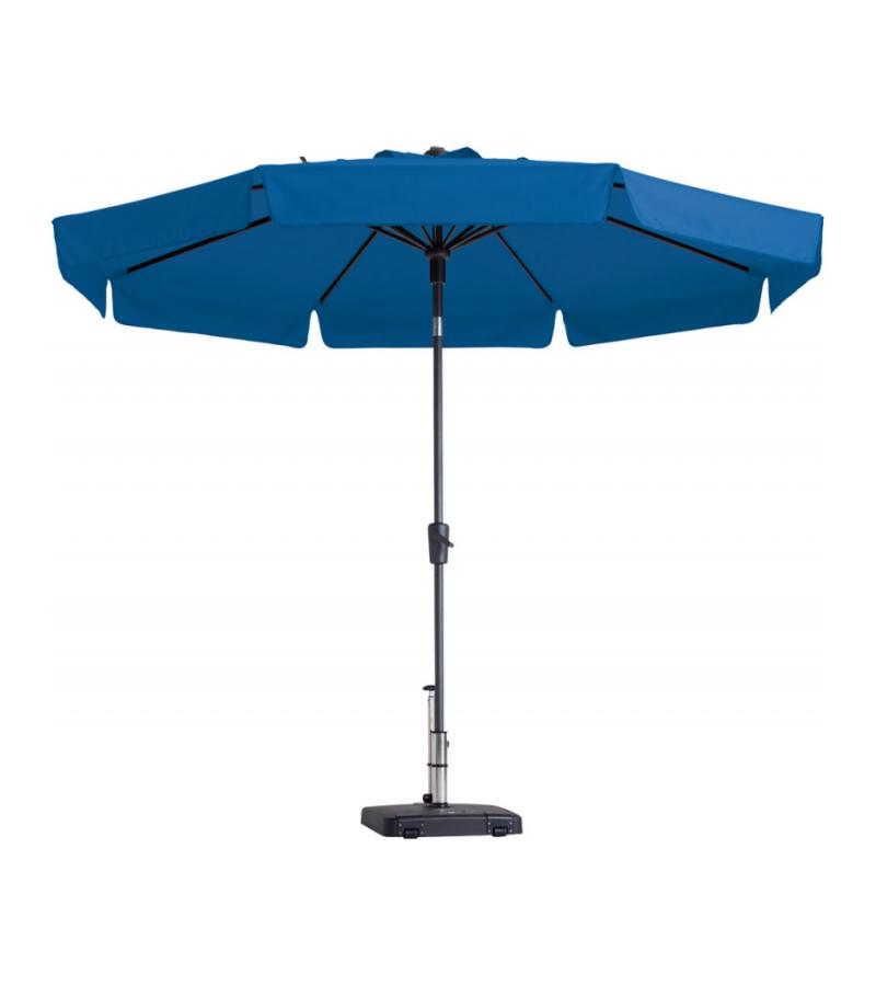 Madison parasol Flores rond 300 cm turquoise