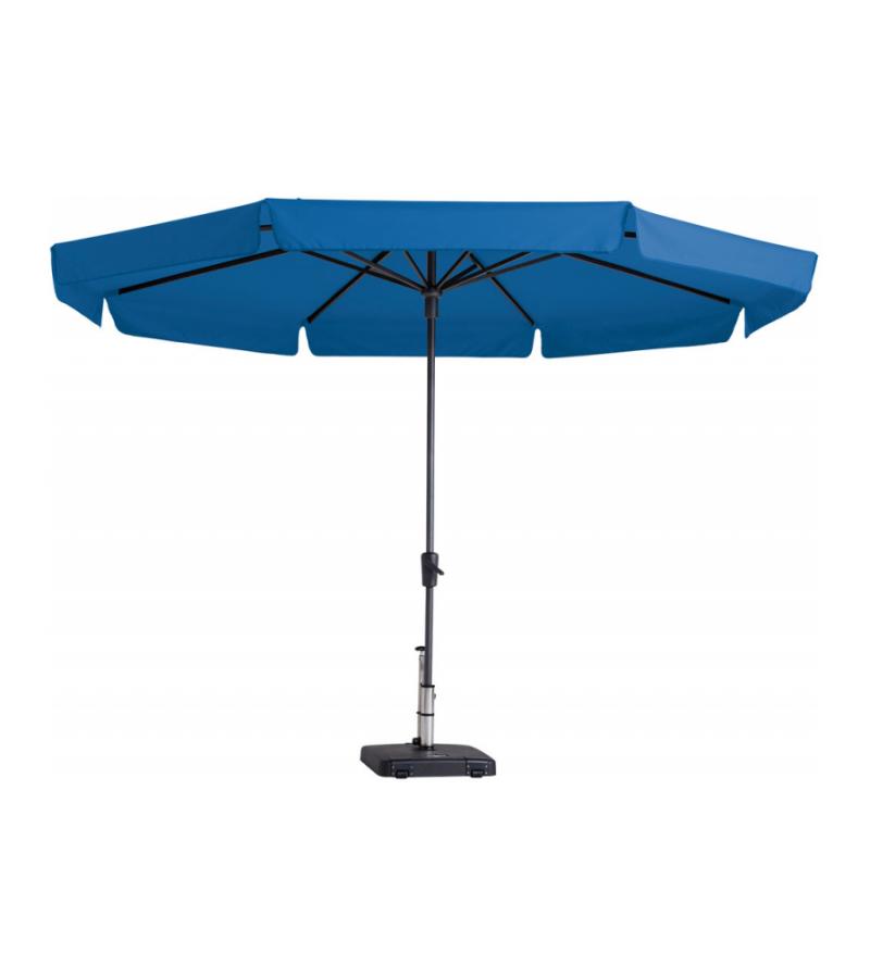Madison parasol Syros rond 350 cm turquoise
