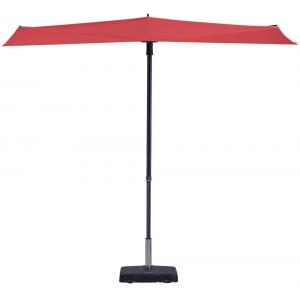 Madison parasol / windscherm Sun Wave rood
