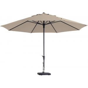 Afbeelding Madison parasol Timor Luxe rond 400 cm ecru door Tuinexpress.nl