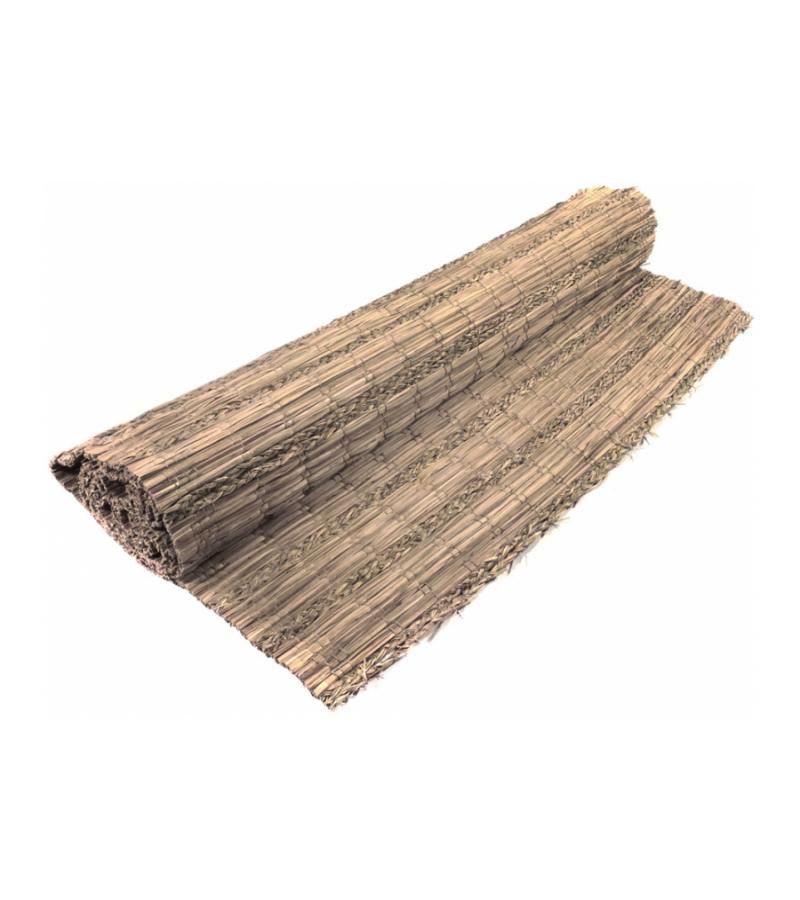 Rietmat met vlecht 100 x 300 cm