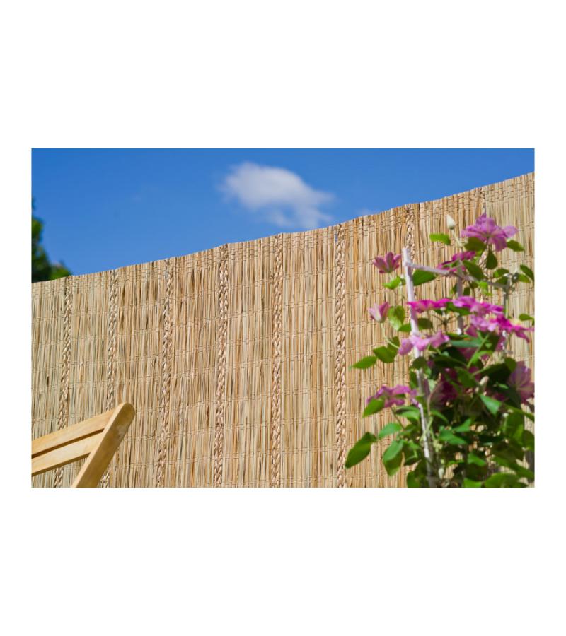 Rietmat met vlecht 150 x 300 cm