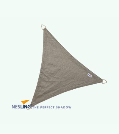 Nesling Coolfit schaduwdoek driehoek antraciet 3.6 x 3.6 x 3.6 meter