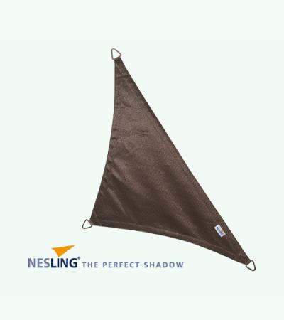 Nesling Coolfit schaduwdoek driehoek 90 graden antraciet 4 x 4 x 5.7 meter