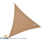 Nesling Coolfit schaduwdoek driehoek zand 3.6 x 3.6 x 3.6 meter