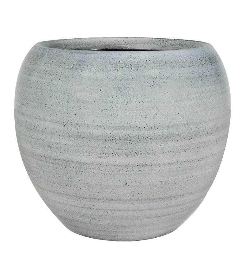 Pot cresta ice blue bloempot binnen 28 cm