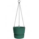 Elho greenville leaf green hanging basket