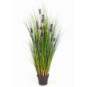 Kunstplant Lavender grass M