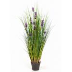 Kunstplant Lavender grass M