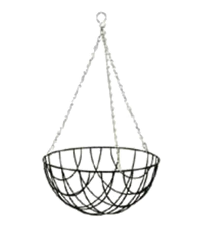 Hanging basket grijs