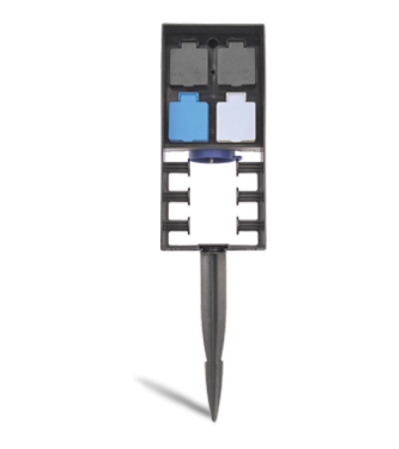 InScenio FM-Master 3 buitenstopcontact met aardpen (Belgie)