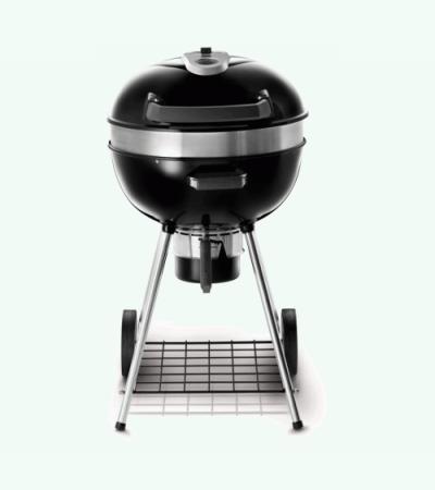 Pro-leg houtskool kettle 57cm zwart metallic incl diffuser - napoleon grills