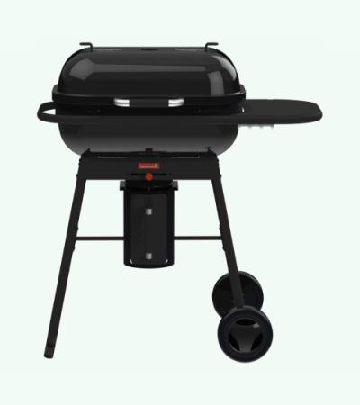 Magnus comfort houtskoolbarbecue zwart 85x64x110 cm - barbecook