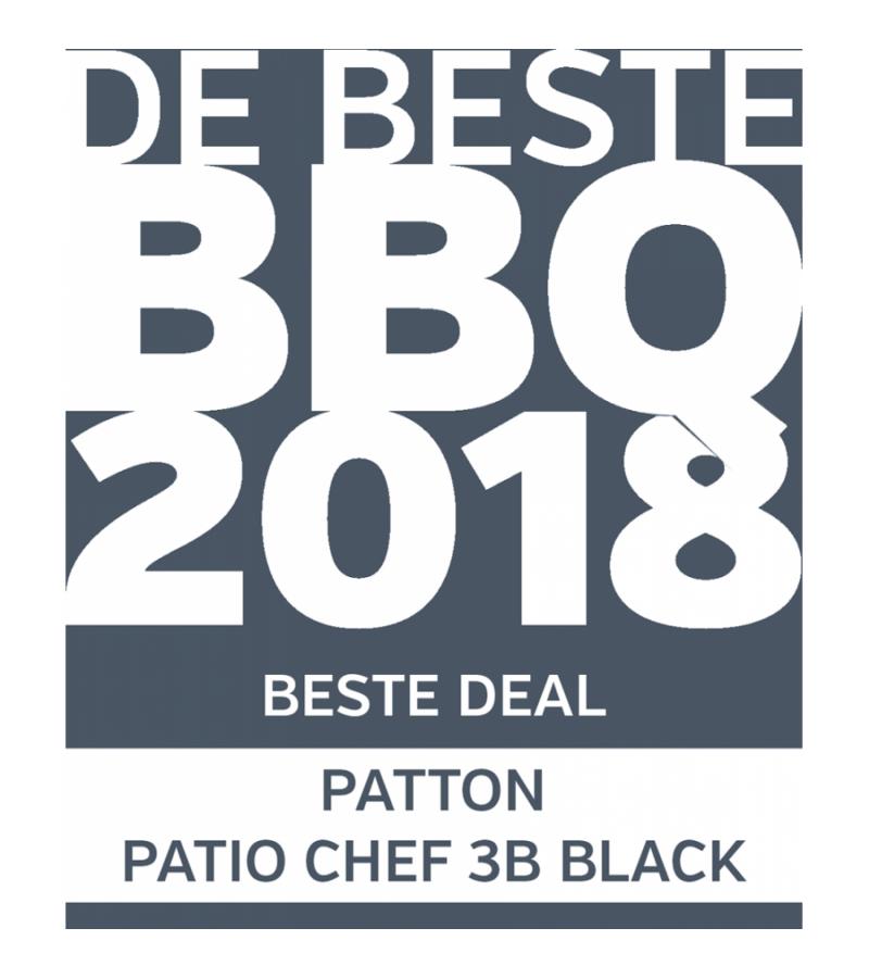 Patton Patio Chef 3+ zwart gasbarbecue