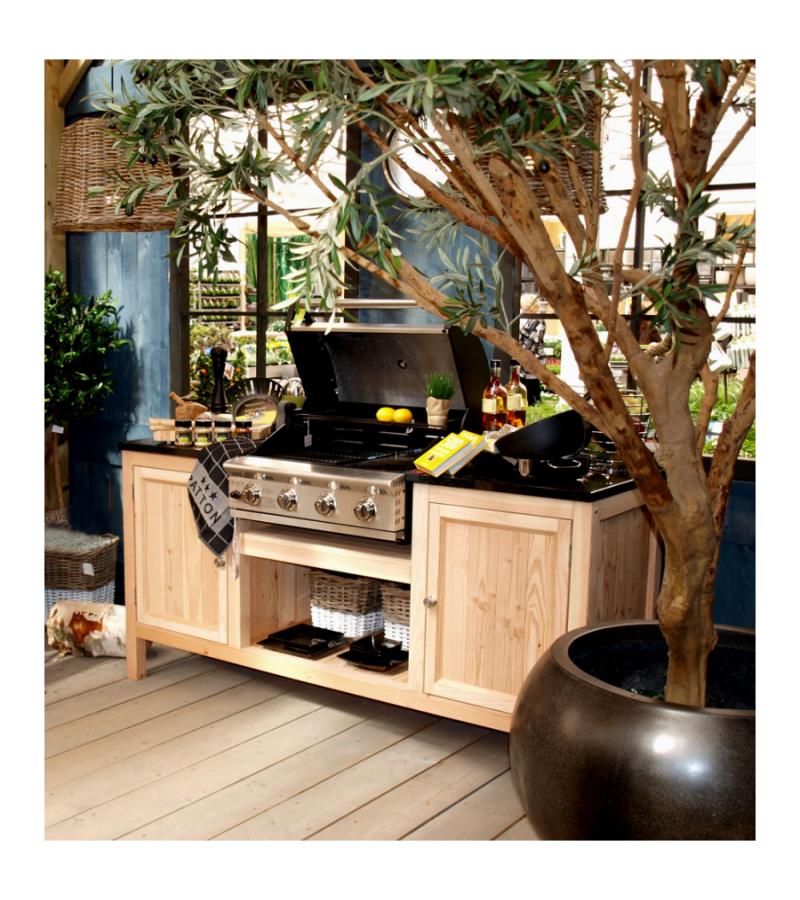 Patron build-in 4-burner