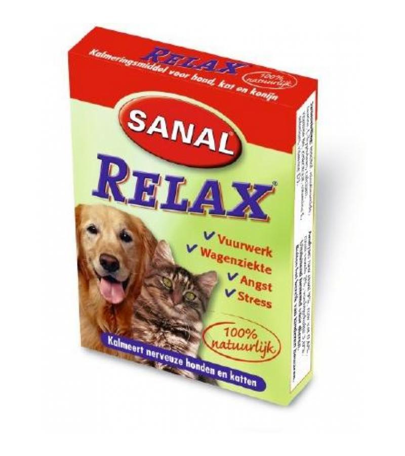 Sanal relax tabletten voor kat, hond of knaagdier
