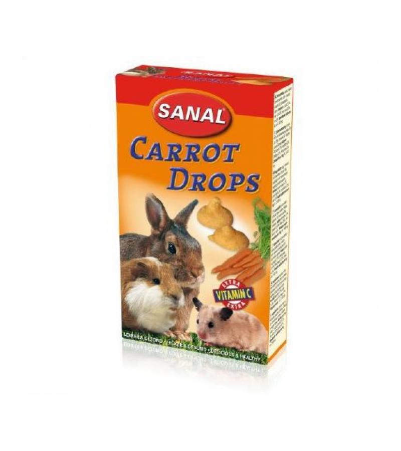 Sanal wortel druppels voor knaagdieren