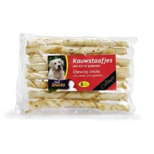 Afbeelding DeliSnacks kauwstaafjes culinair hondensnack - 10 stuks door Tuinexpress.nl