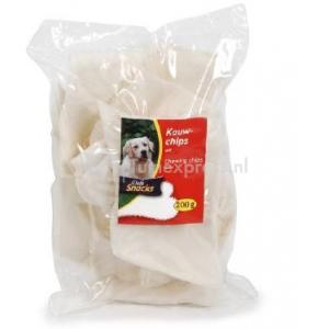 DeliSnacks kauwchips wit hondensnack - 100 gram