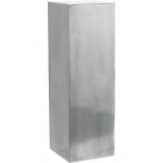 Plantenzuil aluminium 33x33x100 cm
