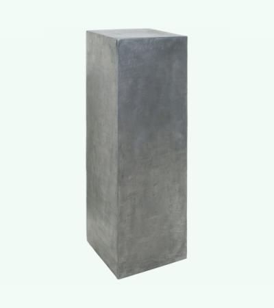 Plantenzuil aluminium beton look 35x35x120 cm