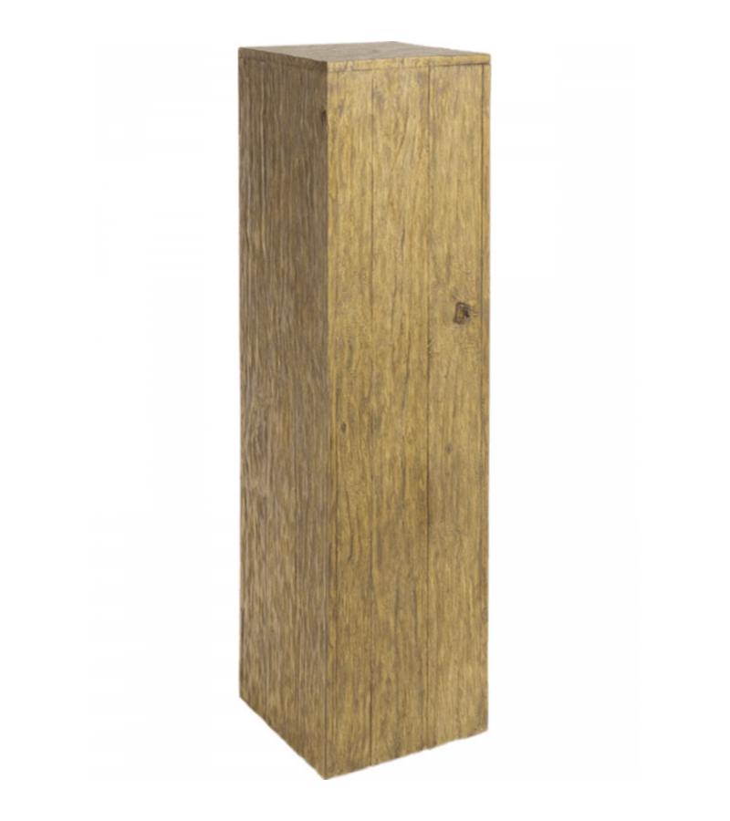 Plantenzuil grenenhout 30x30x125 cm