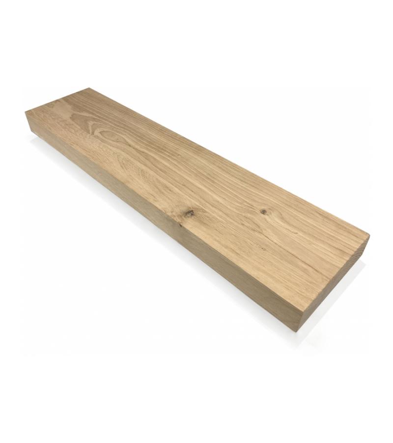 Eiken plank massief recht 30 x 15 cm