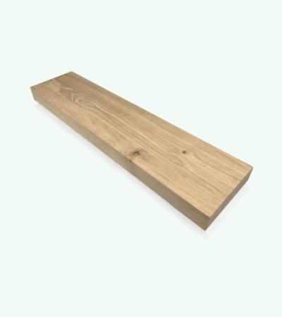 Eiken plank massief recht 80 x 15 cm