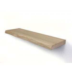 Zwevende wandplank eiken boostam 30 x 20 cm