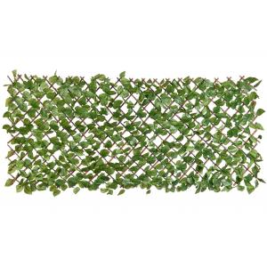 Wilgen tuinafscheiding klimrek met laurierblad 90 x 180 cm