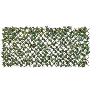 Wilgen tuinafscheiding klimrek met ligusterblad 90 x 180 cm