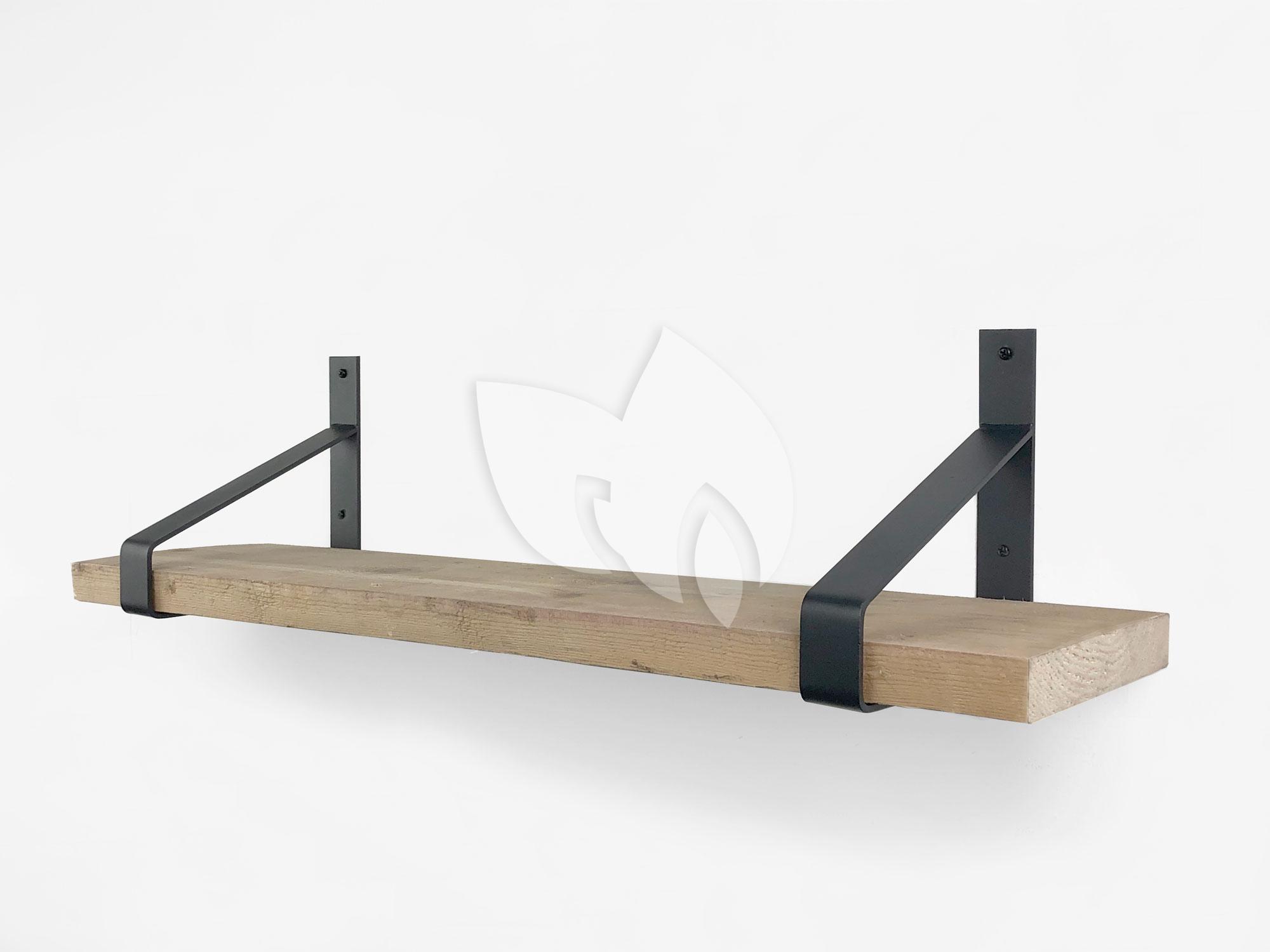Kamer Beyond Ik zie je morgen Wood Brothers Steigerhout wandplank gebruikt 90 x 20 cm inclusief  plankdragers | Tuinexpress.nl