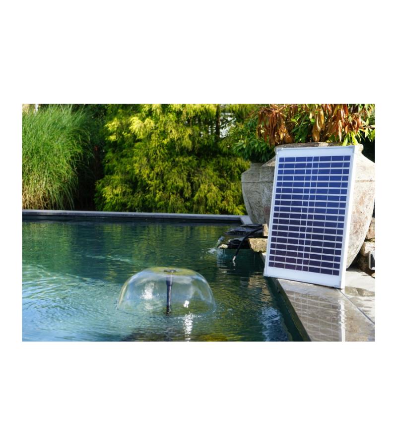 SolarMax 1000 vijverpomp fontein met zonnepaneel - exclusief accu