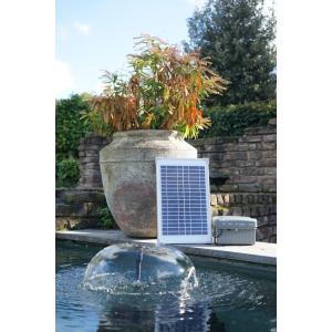Dagaanbieding - SolarMax 600 vijverpomp fontein met zonnepaneel - inclusief accu dagelijkse koopjes
