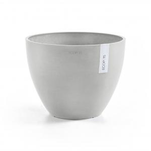 ECOPOTs Antwerp witgrijs 30 cm