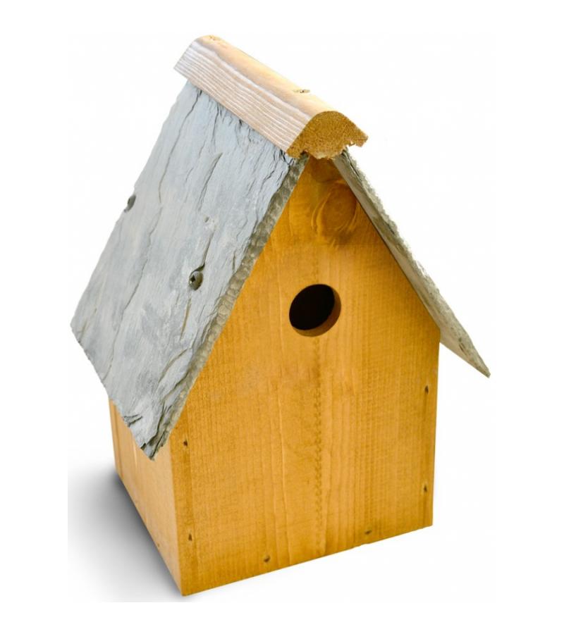 Eikenhouten Vogelhuis 2,8 cm toegangssgat